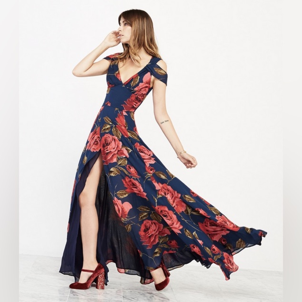 Reformation Allegra Dress size Large